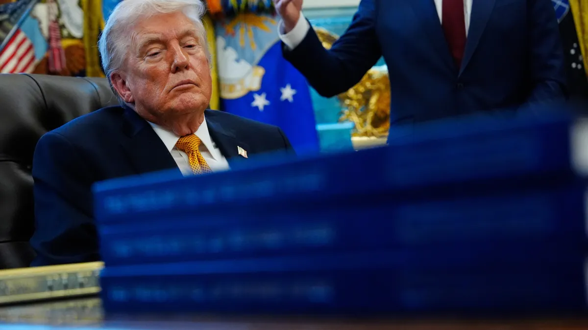 U.S. President Donald Trump. (Associated Press)