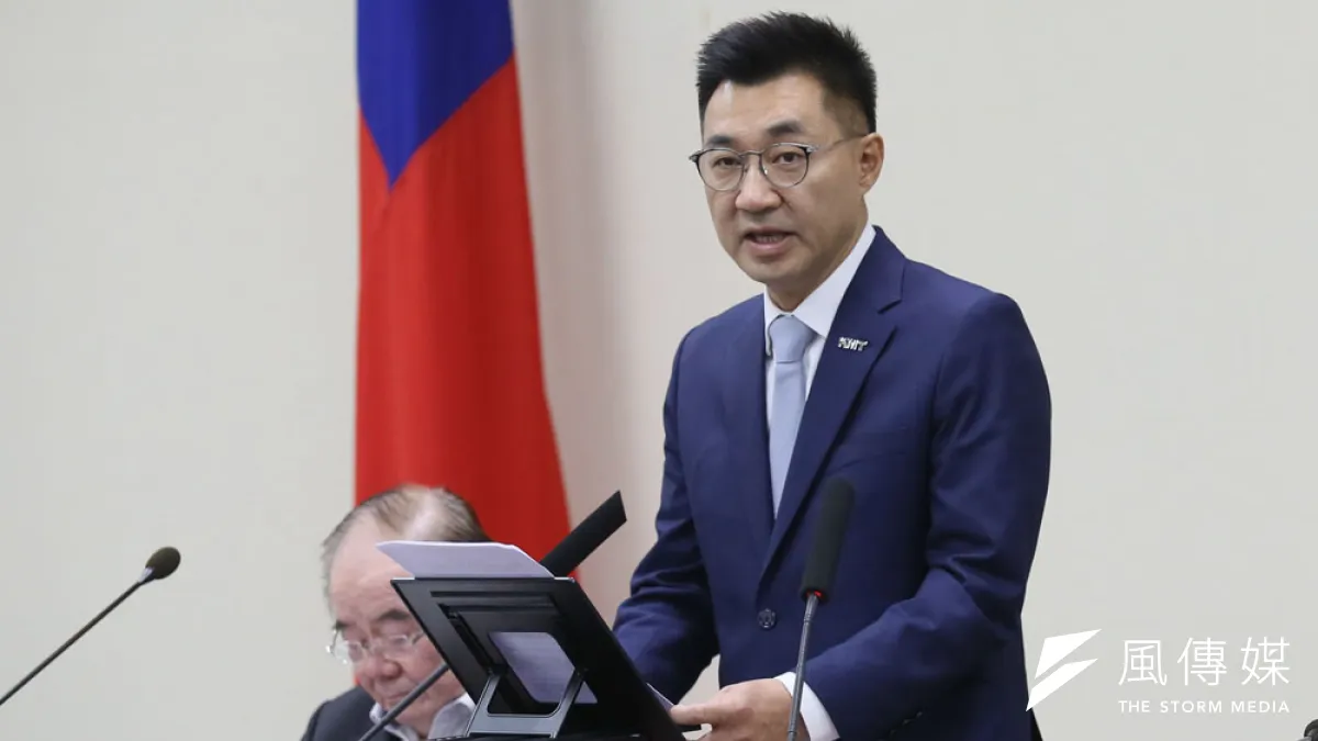 國民黨主席江啟臣在國際民主聯盟(IDU)刊登英文專文,呼籲世界衛生組織(WHO)應讓台灣加入。(資料照,柯承惠攝)
