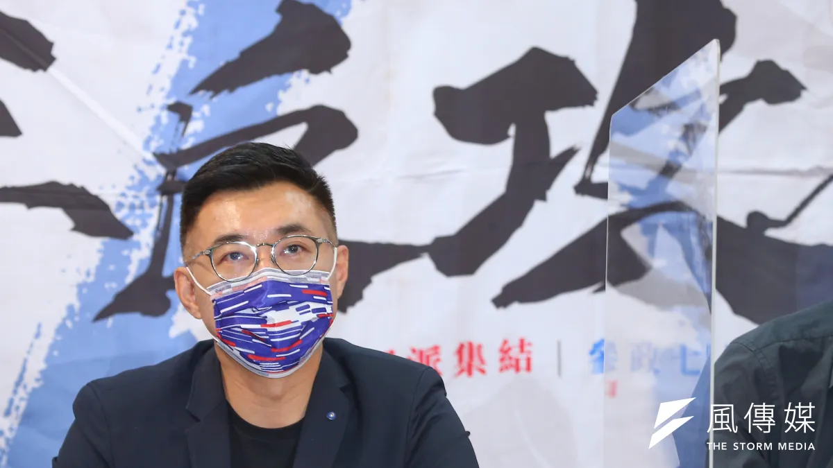 國民黨主席江啟臣重申,沒有參選2024年總統的想法,只會專心當一個「造王者」(kingmaker)。(資料照,顏麟宇攝)