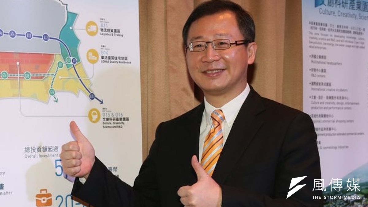 桃園航空城爭議不斷,圖為桃園縣長吳志揚主持航空城記者會。(吳逸驊攝) 桃園航空城爭議不斷,圖為桃園縣長吳志揚主持航空城記者會。(吳逸驊攝)