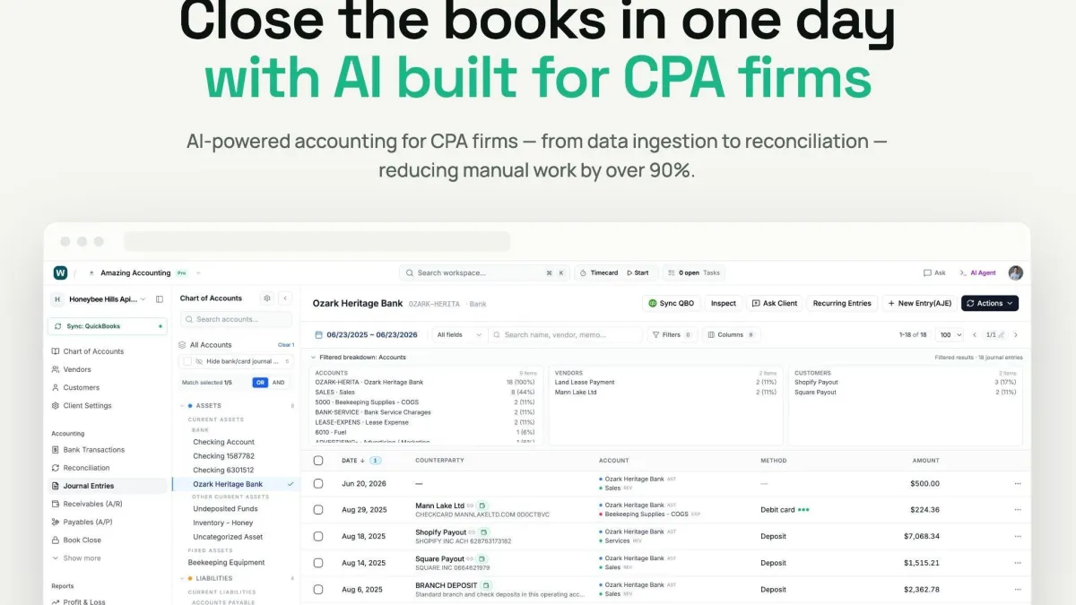 Wesley Launches AI Bookkeeping Platform for CPA Firms, Reducing Month-End Bookkeeping from Weeks to a Single Day
