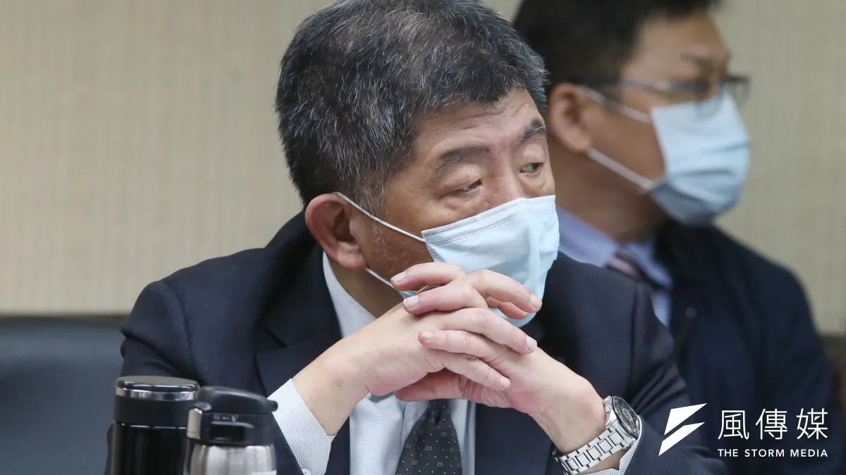 衞福部長陳時中的年輕人支持度超過蔣萬安?(柯承惠攝)