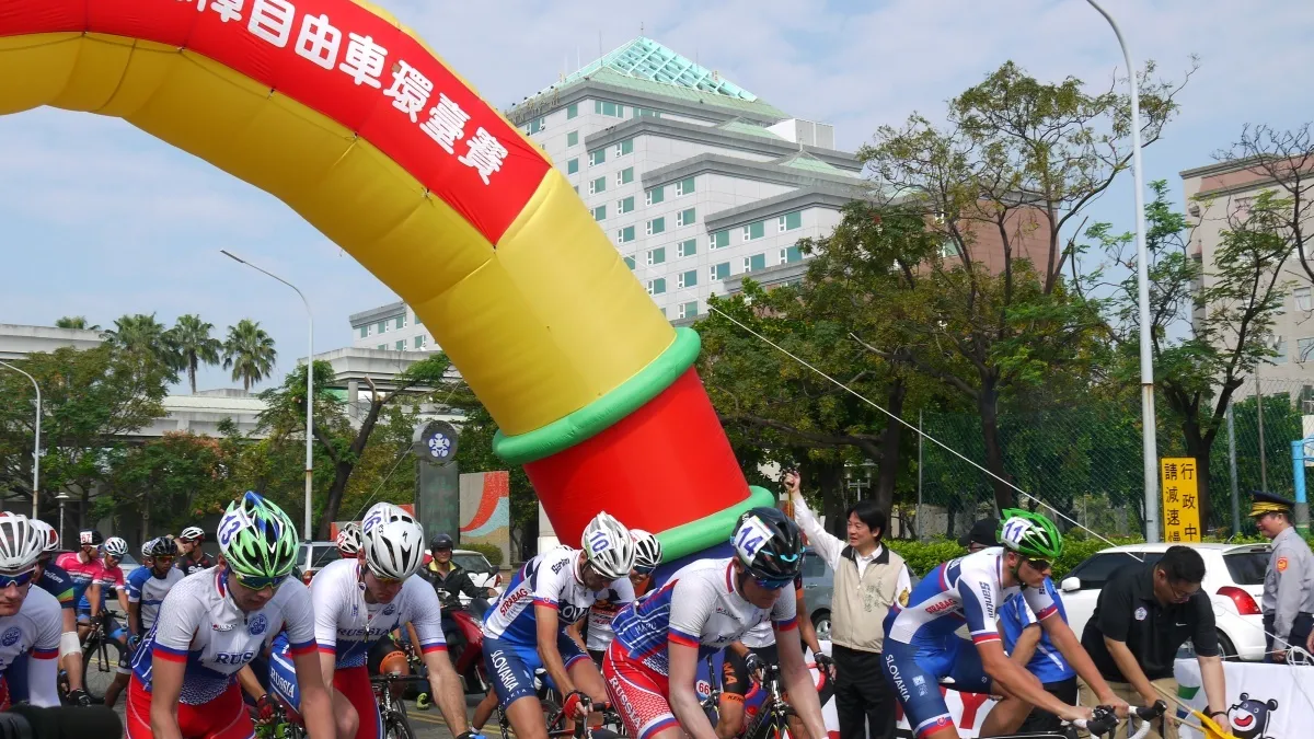 國際聽障自由車環台賽來到南市 菁英選手齊聚拚活力