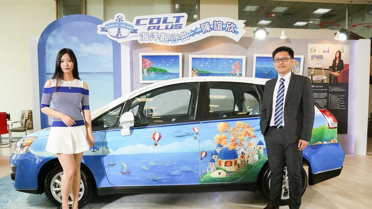 香華天新藝境寶勝畫廊跨界合作 藝術家彩繪車吸睛百分百 香華天新藝境寶勝畫廊跨界合作 藝術家彩繪車吸睛百分百