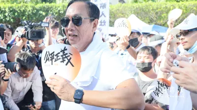 曾喊出「消滅詐騙集團」的鴻海創辦人郭台銘,過去這段時間並未忘記該項承諾。(資料照,柯承惠攝)
