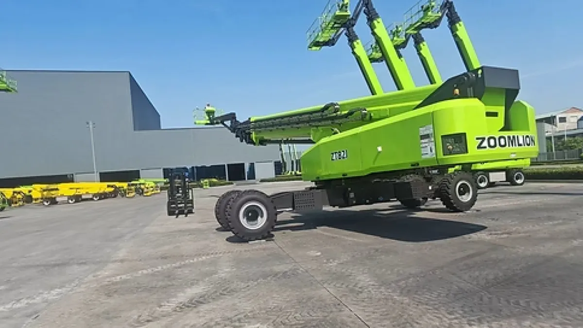 "We Had No Blueprint to Follow": Zoomlion Engineer on the Breakthrough Behind the World's Tallest 82.3-Meter Straight-Boom Aerial Work Platform