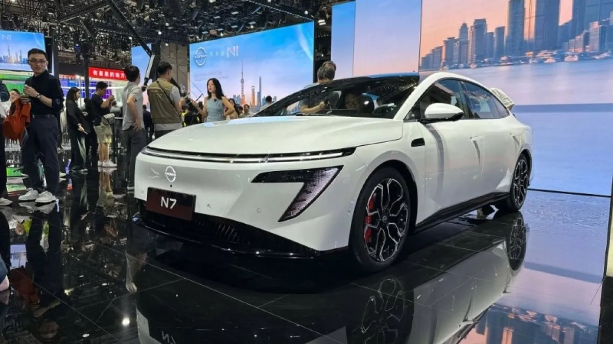 2025 上海國際車展:Nissan N7 實拍