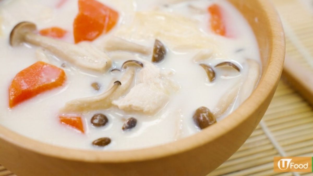 豆乳雞湯做法很簡單,這次15分鐘內2步神還原日本料理連鎖店,販售的豆乳雞湯!(圖/U Lifestyle提供) 豆乳雞湯做法很簡單,這次15分鐘內2步神還原日本料理連鎖店,販售的豆乳雞湯!(圖/U Lifestyle提供)