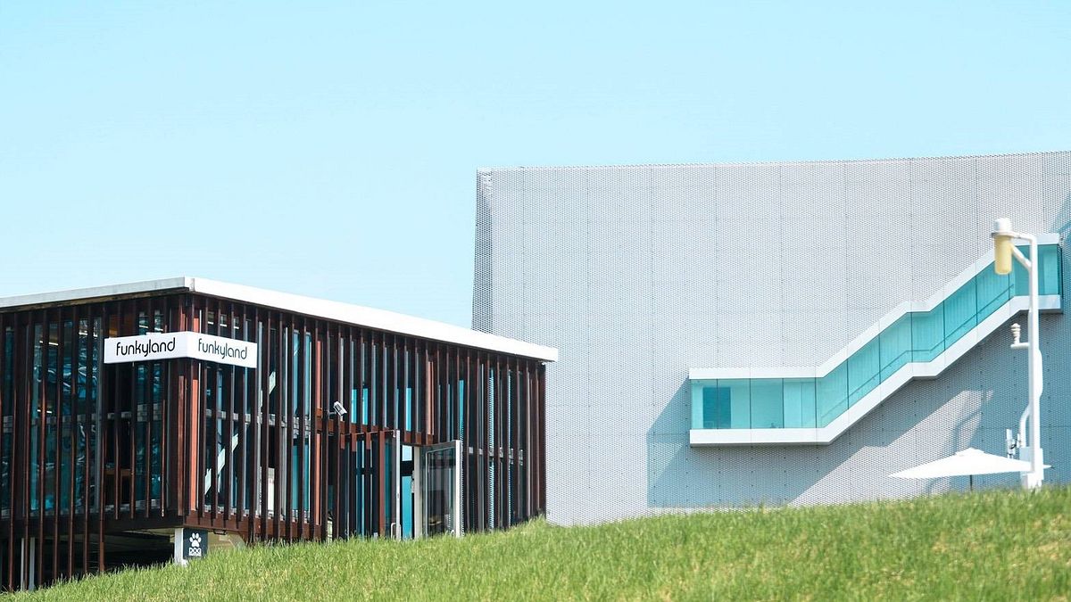 中央公園中位於十二感官空間味覺體驗區的funkyland,質感系最強新景點。(圖/台中市政府) 中央公園中位於十二感官空間味覺體驗區的funkyland,質感系最強新景點。(圖/台中市政府)