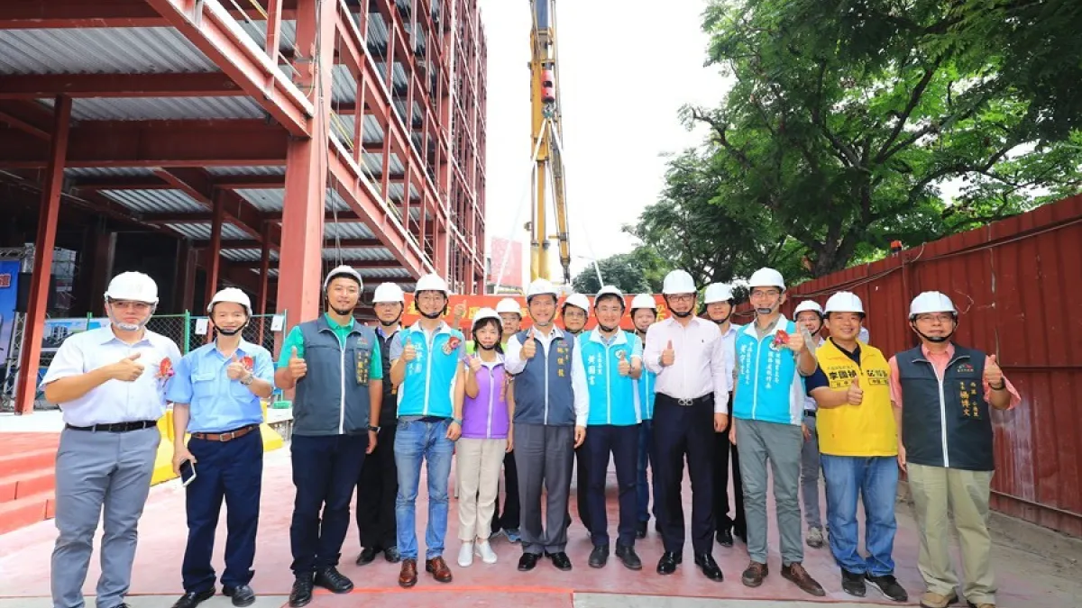 台中市西區大益停車場改建工程完成後,可紓解停車問題帶動西區向上市場周邊發展。(圖/台中市政府提供)