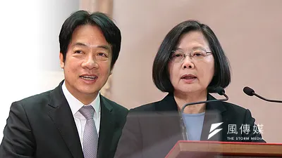 民進黨英德之爭未解,總統蔡英文(右)及前行政院長賴清德(左)今日下午再度會面,黨內都期待僵局有轉機。(資料照,顏麟宇攝/影像合成:風傳媒)