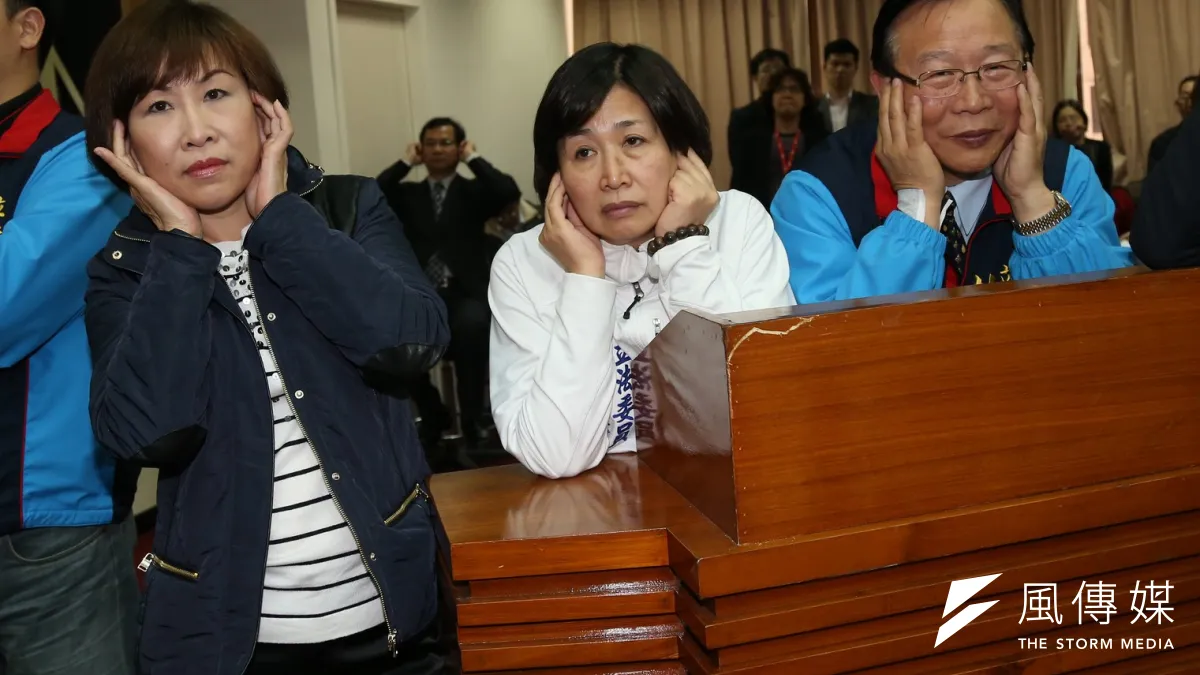 國民黨已提名彰化區立委鄭汝芬角逐連任,但近來卻傳出她退選的傳聞。(吳逸驊攝)