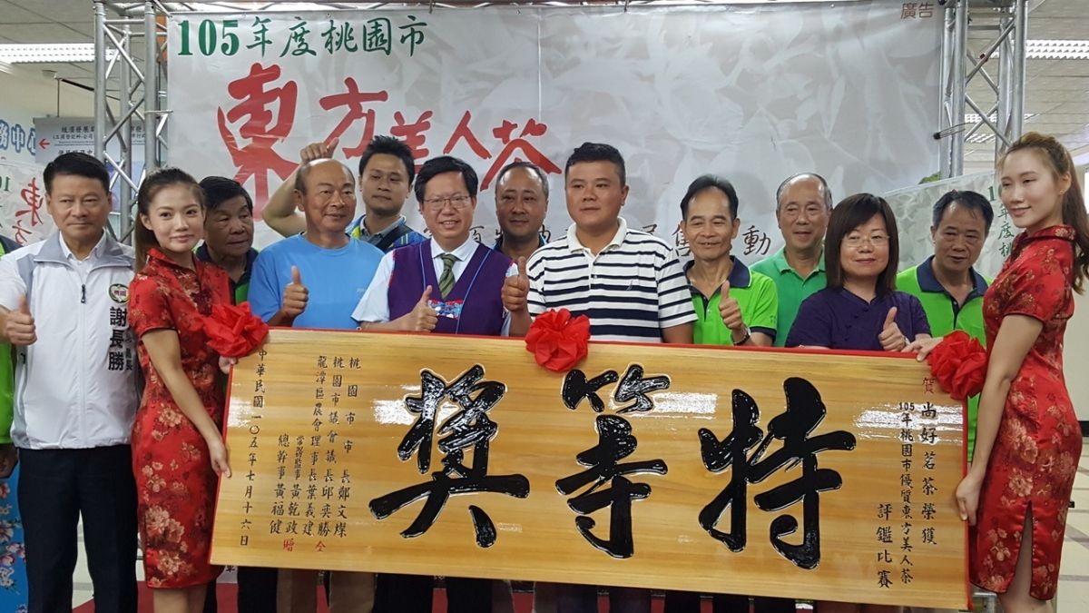 發展小而美的茶產業 桃園推廣東方美人茶 發展小而美的茶產業 桃園推廣東方美人茶