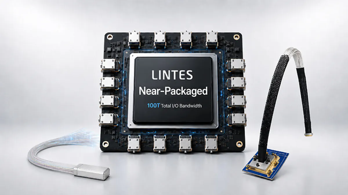 Lintes Technology Unveils Shared NPC and NPO Interconnect Platform for Next-Generation AI Servers