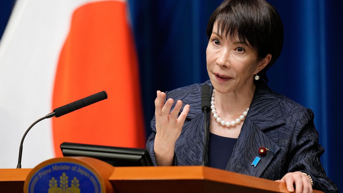 日本の高市早苗首相。(AP通信) 日本の高市早苗首相。(AP通信)