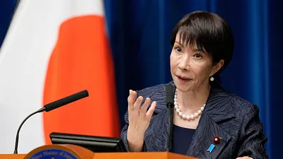 日本首相高市早苗。(美聯社)