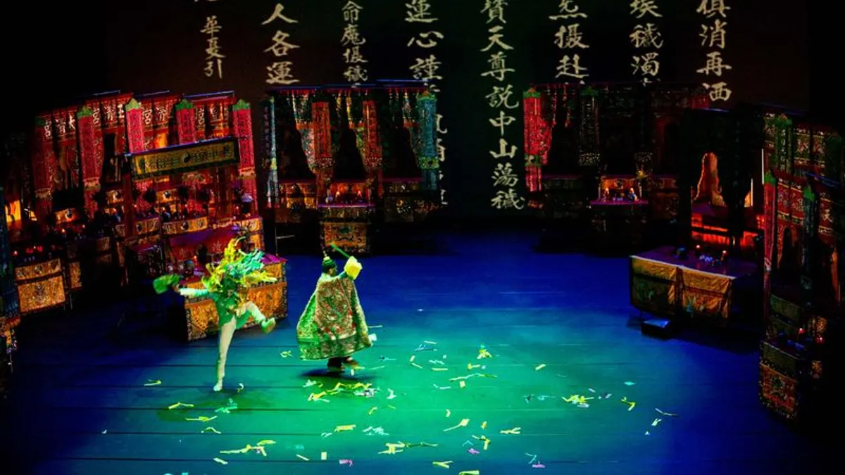 台中國家歌劇院開幕表演。(國家歌劇院提供)