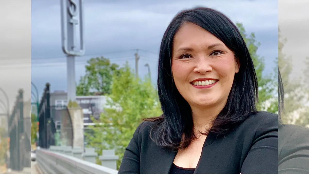 Jenny Kwan, Member of Parliament for Vancouver East, speaks in an interview. (Courtesy of Jenny Kwan's parliamentary office)