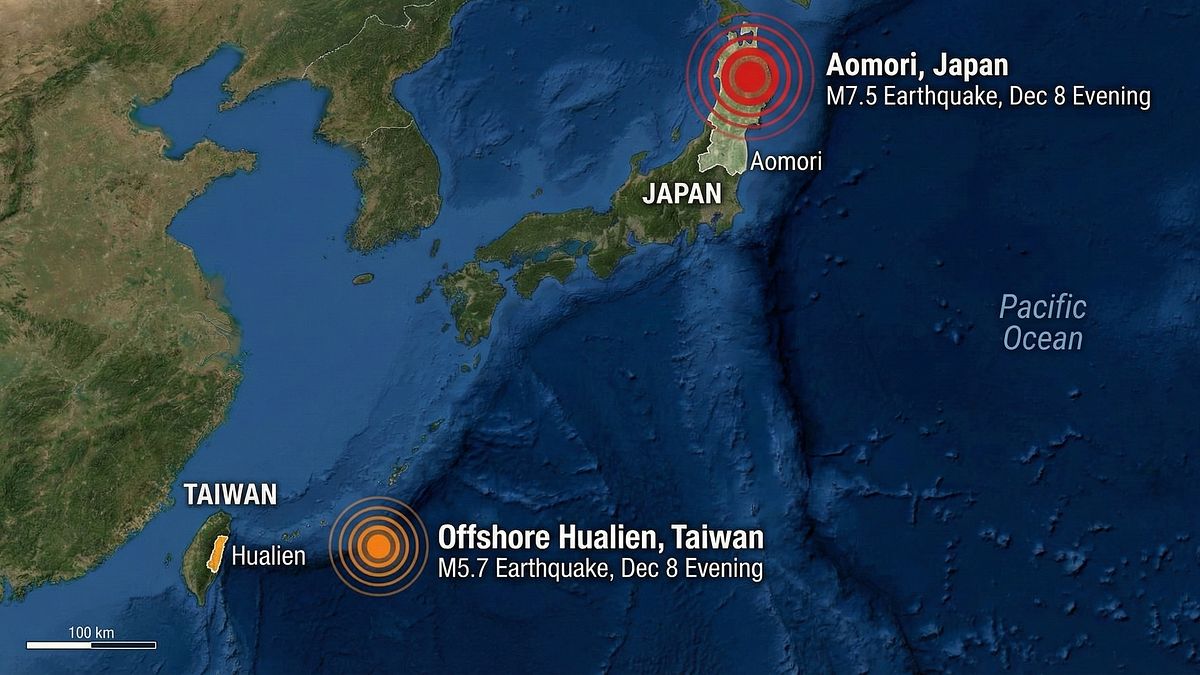 日本7.5強震前花蓮也搖了!台灣會不會再震?規模8地震要來了?專家揭未來3天這狀況可能重演