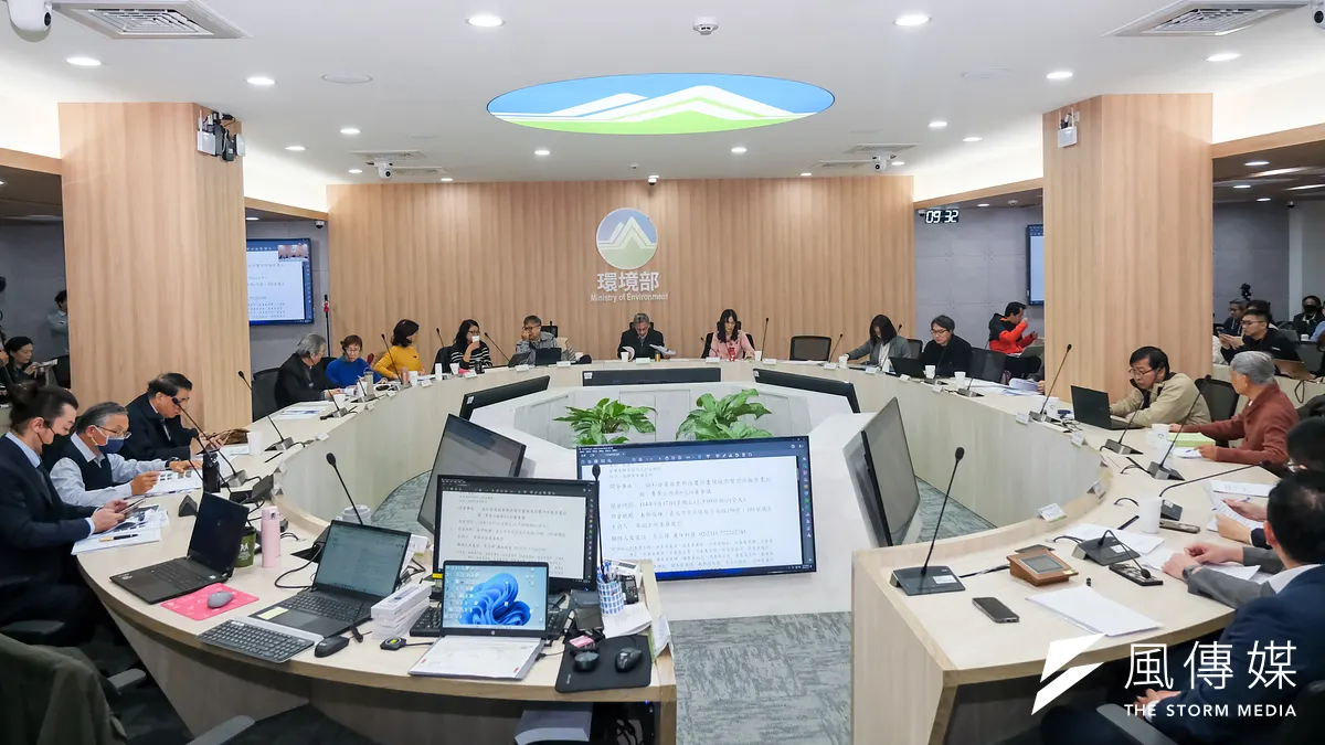 圖為四接環評會議。(劉偉宏攝) 圖為四接環評會議。(劉偉宏攝)