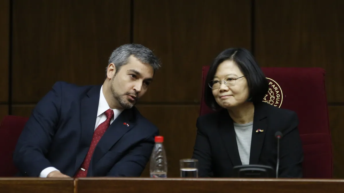 總統蔡英文訪問巴拉圭。(資料照,美聯社)