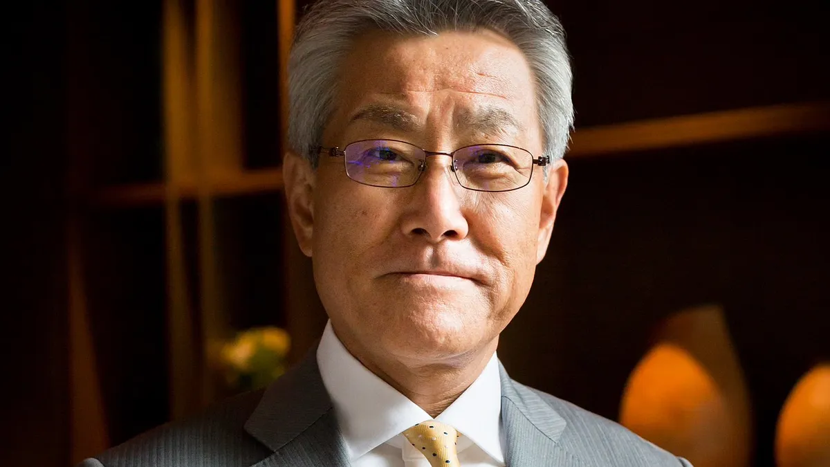 日本自衛隊退役三ツ星空将・小野田治氏。(transpacificgp.comウェブページより転載)