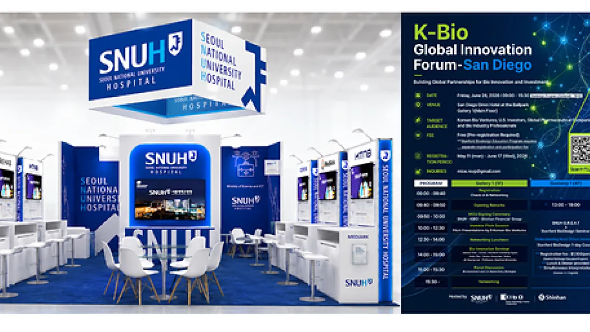 Seoul National University Hospital to Expand Global K-Bio Collaboration at BIO USA 2026
