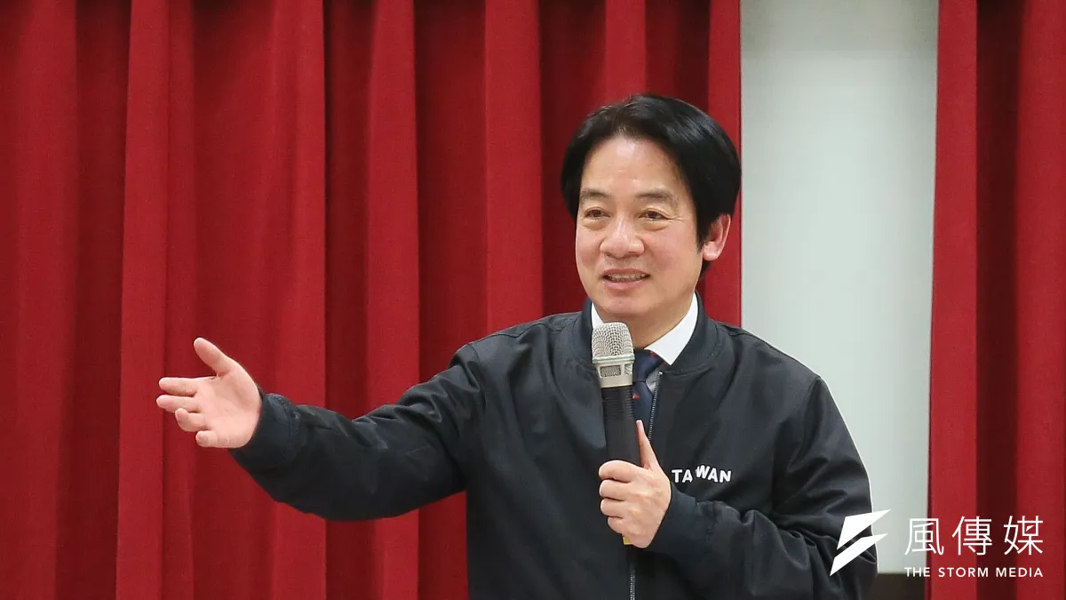 疑美者只有深藍嗎?當然遠遠不止,否則賴清德(見圖)就不用號召支持者警惕疑美的社會共識了。(資料照,柯承惠攝)