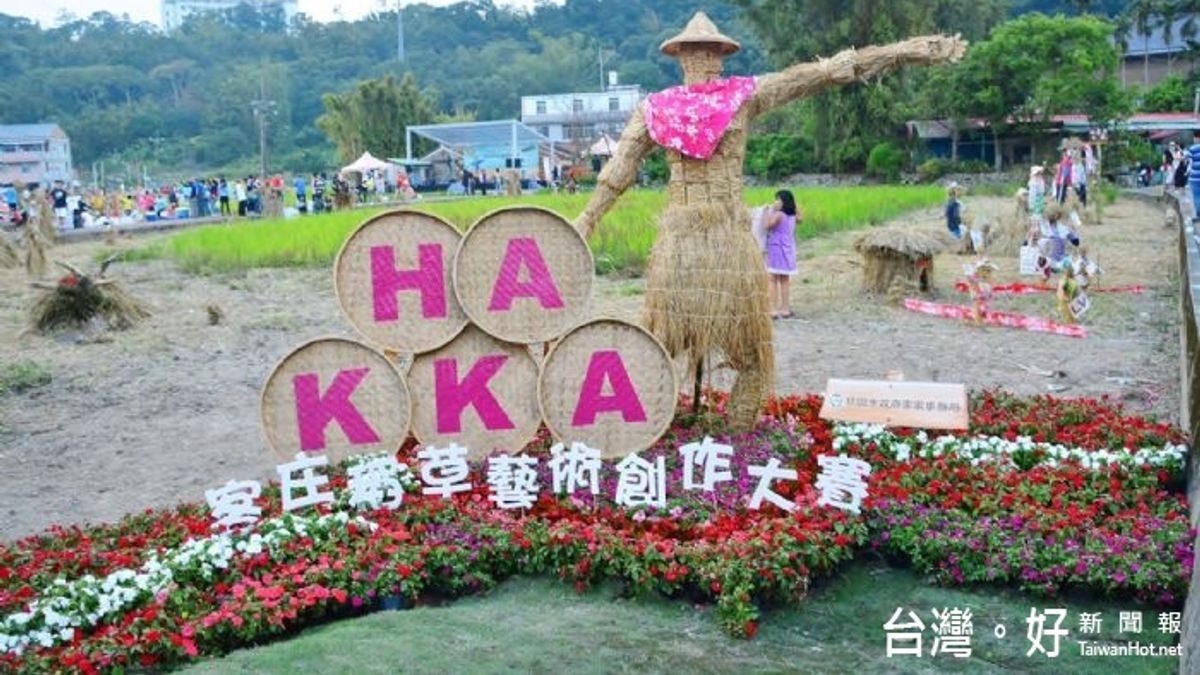 客家稻草藝術創作 展現敬天惜物傳統 客家稻草藝術創作 展現敬天惜物傳統