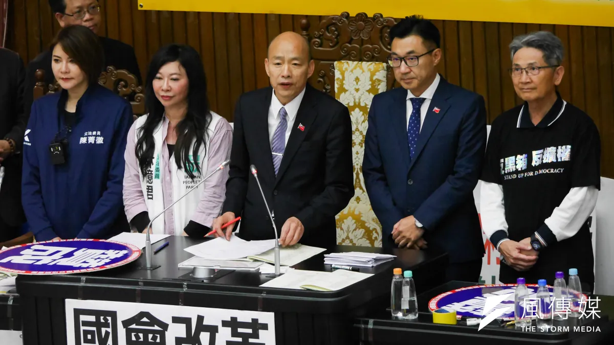 立法院長韓國瑜主持院會,並歡送副院長江啟臣,立委陳菁徽、林憶君、王正旭等WHA視導團。(資料照,蔡親傑攝)