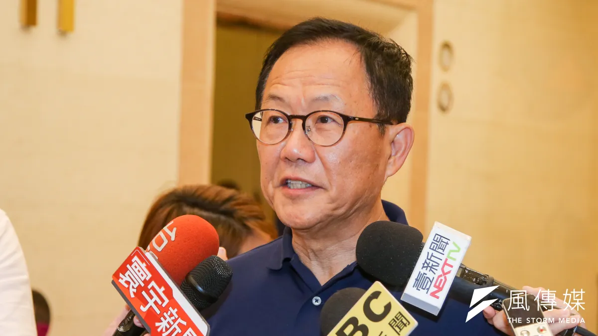 國民黨台北市長參選人丁守中(圖)表示,吳音寧當初出任北農總經理,就是民進黨與柯文哲間的利益交換。(陳明仁攝)