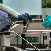 台風20号(ブアローイ)のルートは、フィリピン、海南島南方を通過し、最終的にベトナム北部を襲うと予想され、台湾には影響しない。(写真/余志偉撮影) 台風20号(ブアローイ)のルートは、フィリピン、海南島南方を通過し、最終的にベトナム北部を襲うと予想され、台湾には影響しない。(写真/余志偉撮影)
