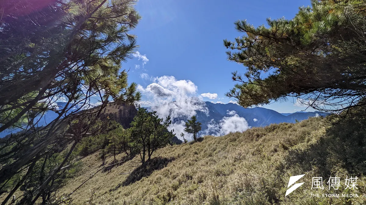 南投郡大山,是台灣玉山山脈主脊北段的知名山峰,標高3277.6公尺。(資料照/洪煜勛攝)
