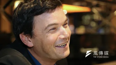 皮凱提(Thomas Piketty)解析貧富差距最精道最具說服力。(資料照,吳逸驊攝)