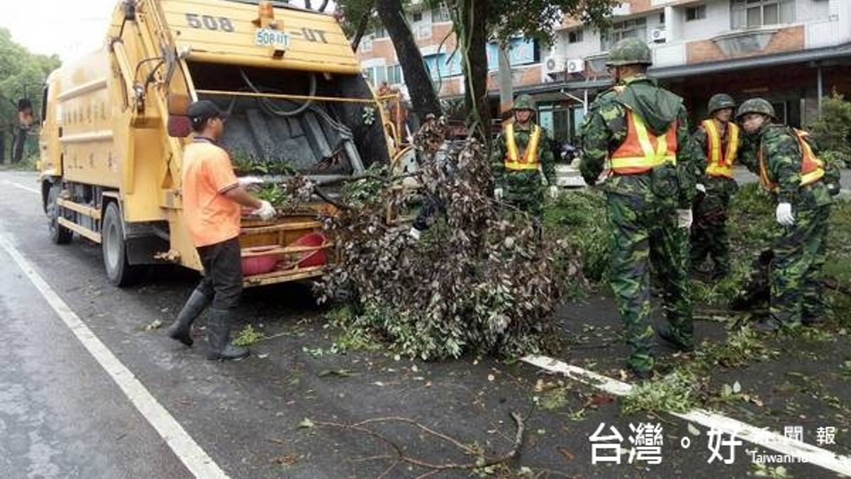 梅姬遠離 雲林農損嚴重 梅姬遠離 雲林農損嚴重