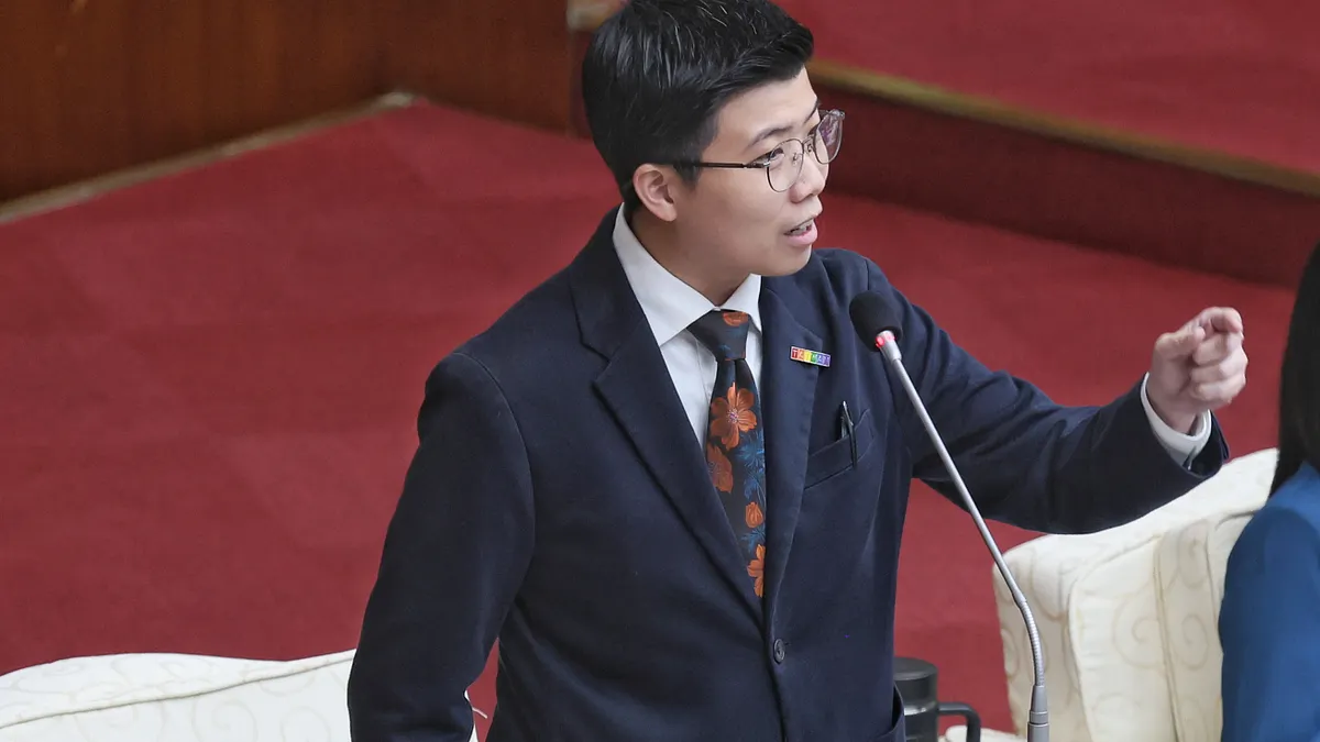 社民黨台北市議員苗博雅挨轟「美化戰爭」強硬反擊。(資料照,柯承惠攝) 社民黨台北市議員苗博雅挨轟「美化戰爭」強硬反擊。(資料照,柯承惠攝)