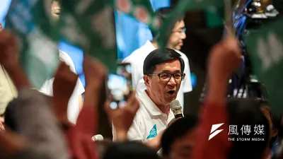 前總統陳水扁透過「新勇哥物語」表示,民進黨承認,台灣是「事實台灣」,還不到法理台獨,所以黨綱又規定,民進黨除推動國家體制的改造,並應進一步銓釋台灣的定位與走向。(資料照,顏麟宇攝)