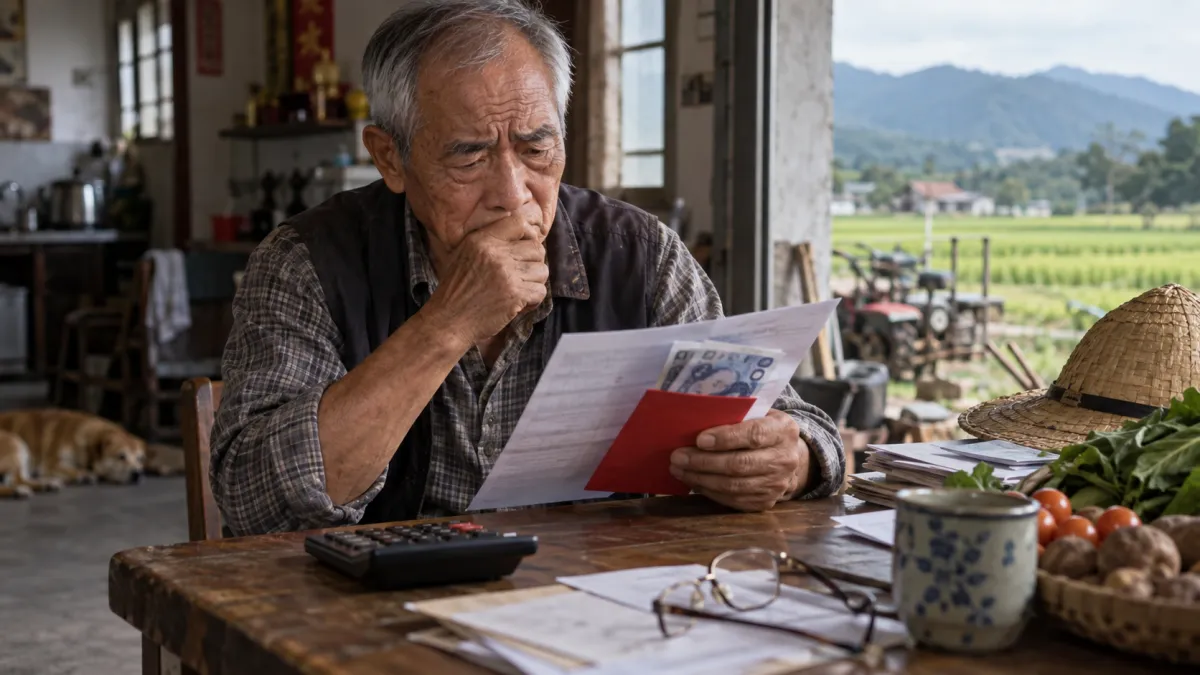 台東縣重陽敬老禮金10月8日起陸續發放,65歲以上長者每人2000元。(示意圖/AI生成)
