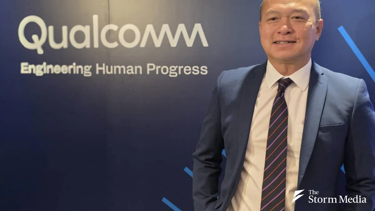 Qualcomm Vice President and President of Taiwan, Southeast Asia, Australia and New Zealand, Alex Liu. (Photo / Sean Wei)