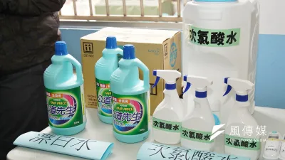 林口長庚醫院臨床毒物中心主任顏宗海提醒,次氯酸水應避免使用於人體。(資料照,盧逸峰攝)