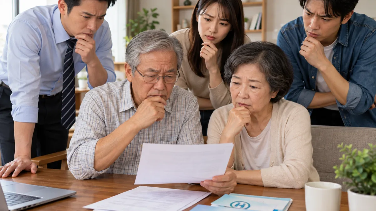 退休離開職場後,不少人以為公司不再替自己保健保,直接到區公所加保就好。(示意圖/AI生成)