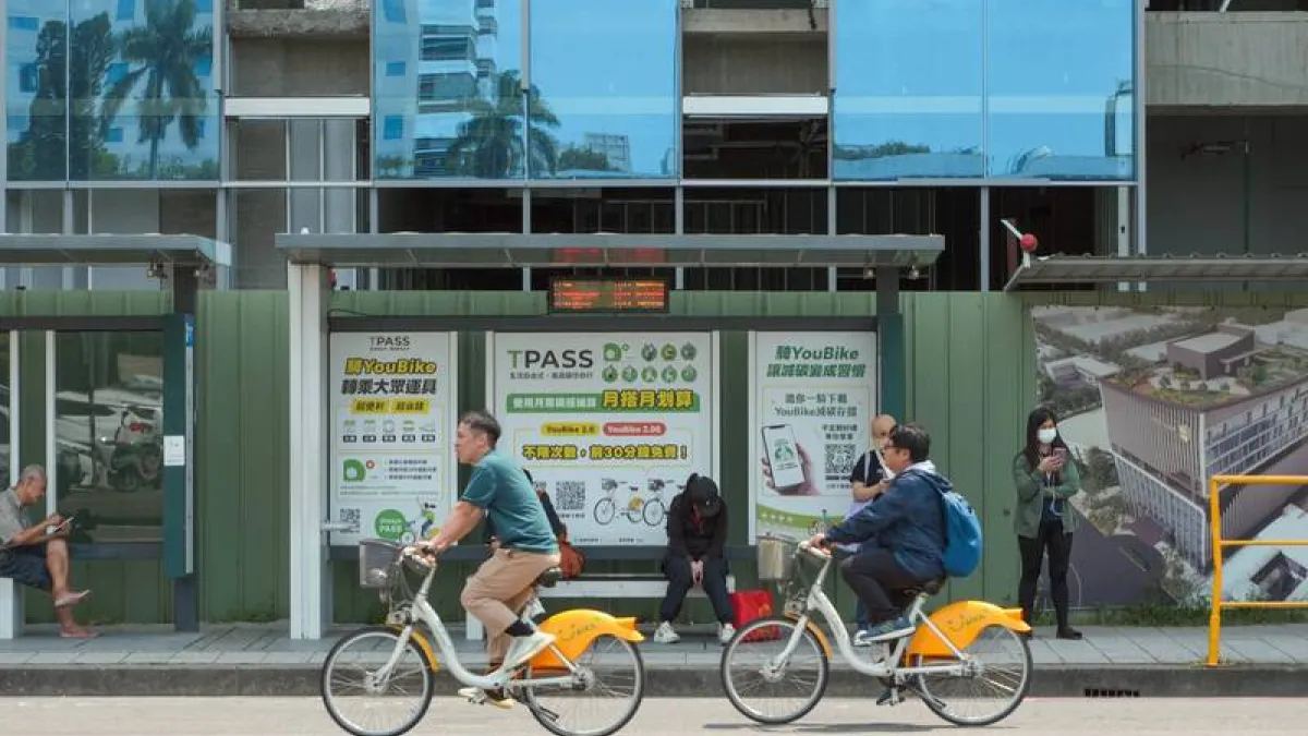 YouBike is highly recommended among expats in Taiwan. (Photo / Kaohsiung City Transportation Bureau)