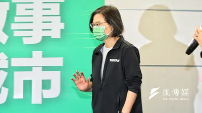 國、民兩黨提名都以黨主席意志為重。圖為民進黨主席蔡英文。(柯承惠攝)