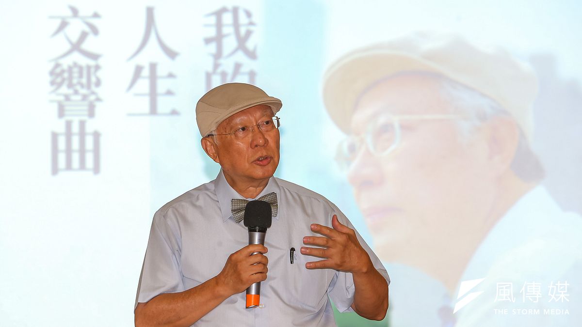 門諾基金會董事長陳永興(見圖)11日舉辦《我的人生交響曲:陳永興七十自述》新書發表會。(顏麟宇攝) 門諾基金會董事長陳永興(見圖)11日舉辦《我的人生交響曲:陳永興七十自述》新書發表會。(顏麟宇攝)