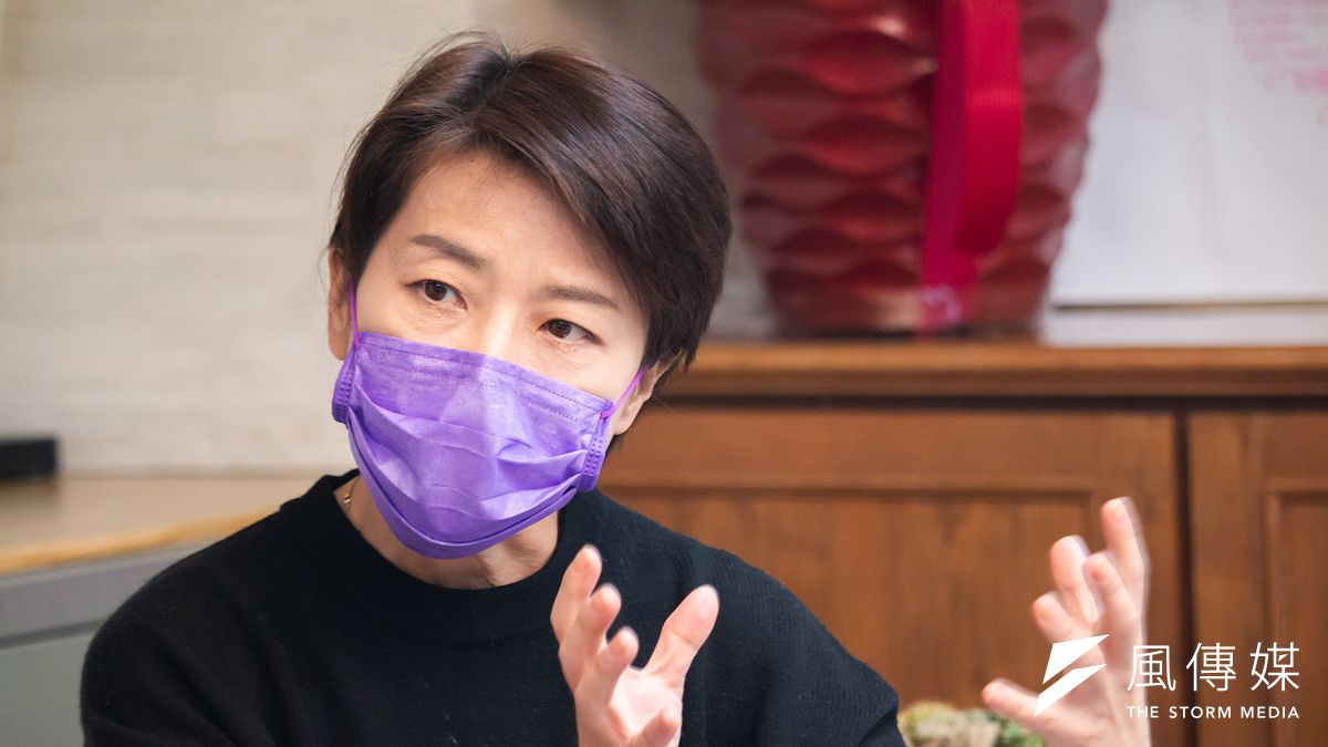 台北市副市長黃珊珊說明2年多來,北市如何吸取抗疫經驗。(蔡親傑攝) 台北市副市長黃珊珊說明2年多來,北市如何吸取抗疫經驗。(蔡親傑攝)