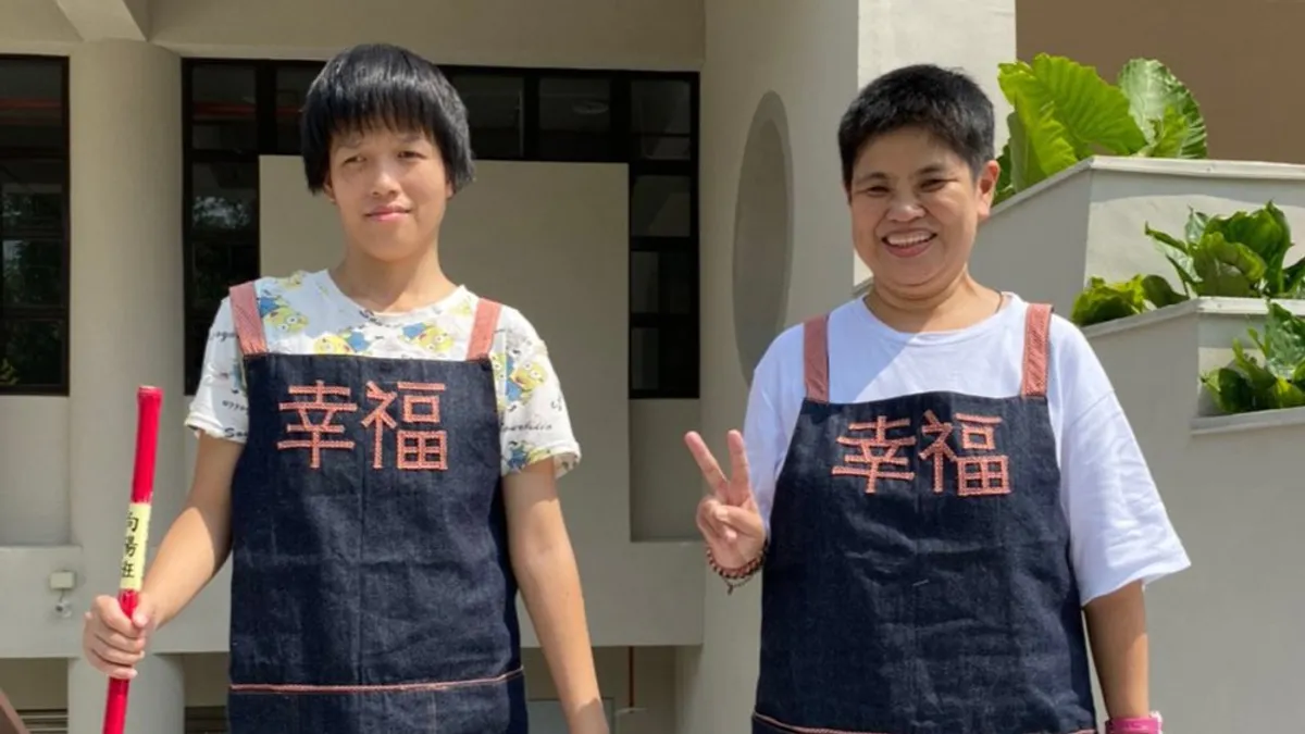 桃園市幸福基金會成立清潔工作隊,協助20位憨兒進工作訓練與職場媒合(幸福基金會) 桃園市幸福基金會成立清潔工作隊,協助20位憨兒進工作訓練與職場媒合(幸福基金會)