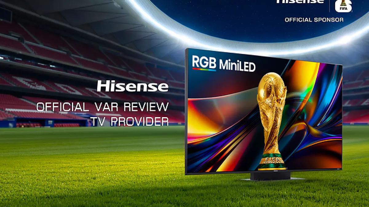 Hisense RGB MiniLED Supports FIFA World Cup 2026™ VAR Operations at the International Broadcast Centre