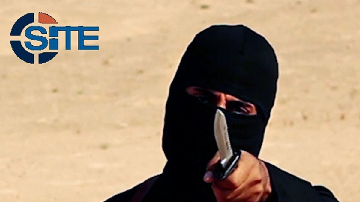伊斯蘭國劊子手「聖戰士約翰」(Jihadi John)(美聯社) 伊斯蘭國劊子手「聖戰士約翰」(Jihadi John)(美聯社)