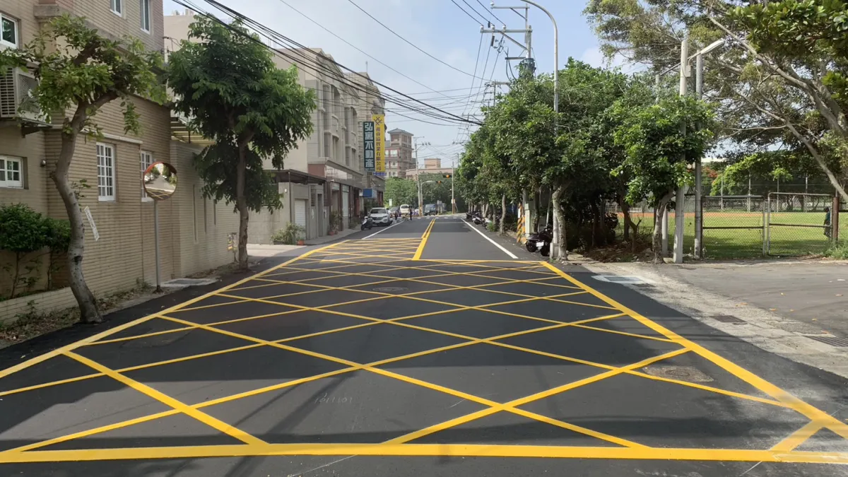 大甲區大智街雨水下水道工程已經順利完工通水,解決該地區長期以來因地勢低窪而遭受淹水的問題。(圖/台中市政府)