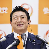 参政党主席・神谷宗幣氏。(AP通信) 参政党主席・神谷宗幣氏。(AP通信)
